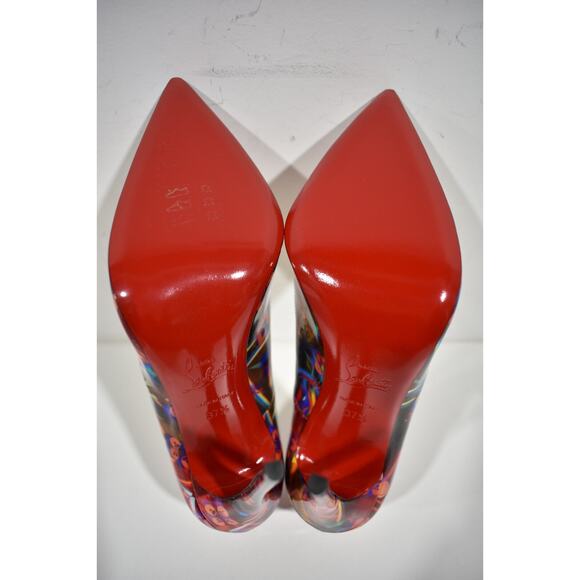 Christian Louboutin So Kate 120 Patent Discolaser Red Stiletto Heel Pump 37.5 - Picture 12 of 12